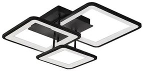 Plafon lampa LED sufitowa kwadrat metalowa AT88-3SL-Black