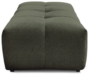 Zielony podnóżek z tkaniny szenilowej Everest – Bobochic Paris