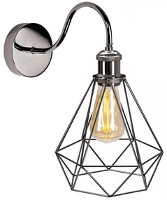 Lampa Kinkiet Ścienny Loft  392230 Chrom