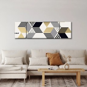 Obraz - Kształty geometryczne N⁰1 (170x50 cm)