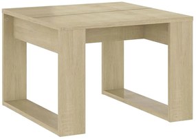 Mały stolik kawowy z kwadratowym blatem dąb sonoma - Miro