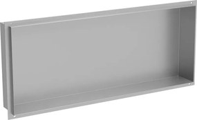 Mexen X-Wall-NR półka wnękowa bez kołnierza 75 x 30 cm, inox - 1911753010
