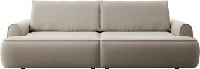 Masseno Sofa MARE z funkcją spania i pojemnikiem na pościel, Rozkładana sofa - Beżowy, ONEGA 2