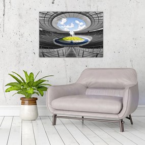 Obraz - stadion piłkarski (70x50 cm)