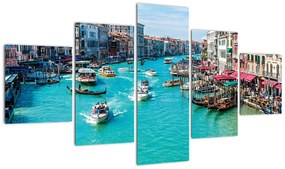 Obraz  - Canal Grande, Wenecja, Włochy (125x70 cm)