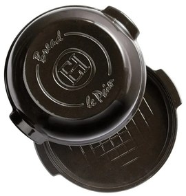 Czarna ceramiczna forma na chleb Emile Henry, ⌀ 29,5 cm