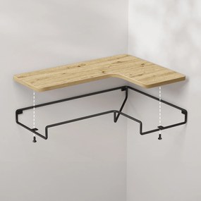 Półki 2 szt komplet, narożne - artisan - LLS831B88