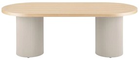Stół z blatem w dekorze jesionu 100x220 cm Solva – House Nordic