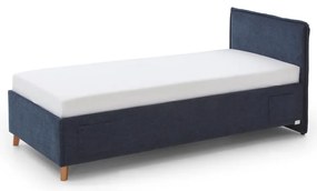 Ciemnoniebieskie łóżko dziecięce 90x200 cm Fun – Meise Möbel
