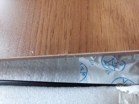 PROMOCJA Stolik kawowy z blatem w dekorze kasztan MERRO II. klasa jakości.