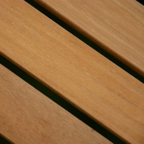 CONCEPT FSC - stół ogrodowy z blatem tekowym 150 x 90 x 75 cm
