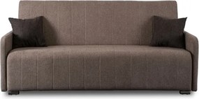 Sofa z Funkcją Spania ASPEN Wersalka Rozkładana Dwuosobowa Beżowa Nowoczesna do Salonu