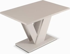 Stół Prostokątny Rozkładany CLARK 120-160 cm Kaszmir Nowoczesny