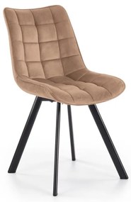 Krzesło do jadalni COMORO, 1 szt., beżowe