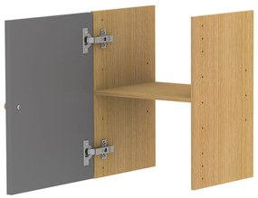 Szary element regału modułowego 33x43,5 cm Z Cube – Tenzo