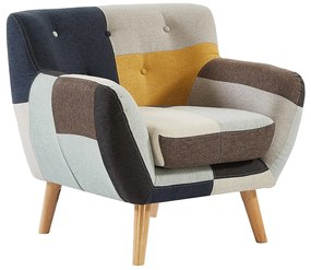 Fotel z tkaniny patchwork SERTI II