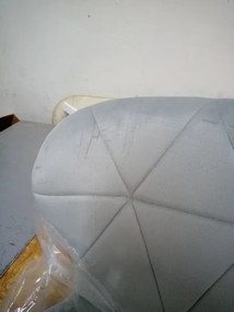 PROMOCJA Jasnoszary fotel biurowy AVOLA VELVET II. jakość