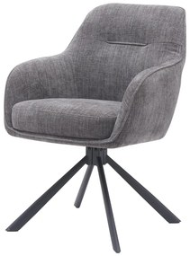 Szare krzesła zestaw 2 szt. Avola – Unique Furniture
