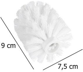 Zapasowa końcówka do szczotki toaletowej, ∅ 7,5 cm, WENKO