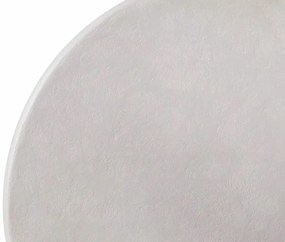 Ława AURORA ⌀60 cm jasna szara SIGNAL