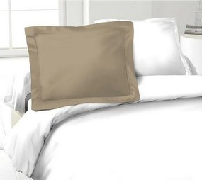 Zestaw 2 Poszewek na Poduszki 100% Bawełna Beżowa 50x70 cm - Certyfikat OEKO-TEX