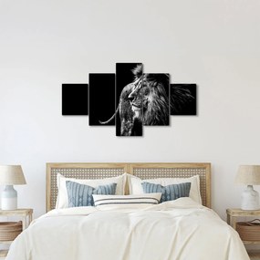 Obraz - Lew (125x70 cm)
