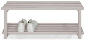 Szarobrązowa metalowa wisząca szafka na buty 71x26x34 cm Marco – Spinder Design