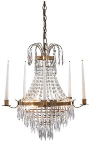 Lampa wisząca w kolorze złota ø 50 cm Krageholm – Markslöjd