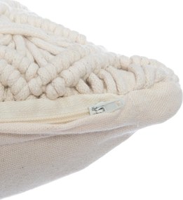 Ozdobna poduszka Ete, makrama, 40 x 40 cm