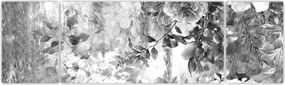 Obraz - Romantyczny ogród (170x50 cm)