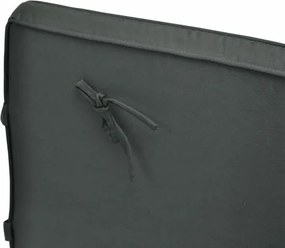 Zestaw 4 poduszek na krzesło Garth - antracyt