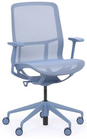 Krzesło biurowe ELVI, niebieski