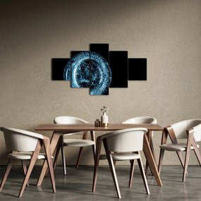 Obraz kropli lodu (125x70 cm)