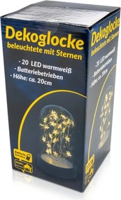 Lampki dekoracyjne 20 LED, ciepła biel, 2 szt.