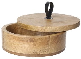 Drewniany pojemnik z pokrywką Cubero 19x12 cm