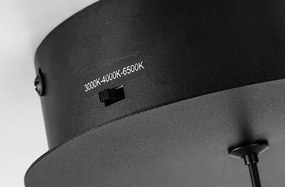 Rabalux 72114 wiszący żyrandol LED Silnora 35W, czarny