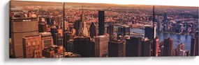 Obraz - Widok na metropolię (170x50 cm)