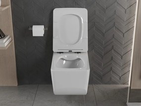 Mexen Vera miska wc Rimless z deską wolnoopadającą slim, duroplast, biała - 30164000