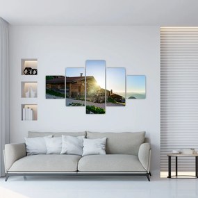 Obraz - Poranek w Alpach, Tyrol (125x70 cm)