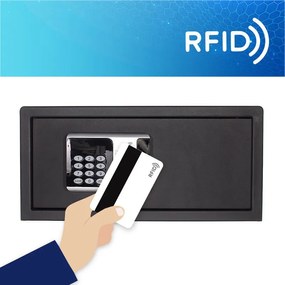 Rottner Sejf meblowy elektroniczny RFID LAP, 200 x 435 x 370 mm, RFID chip/karta