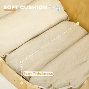 AIYAPLAY Klimbok, huśtawka, drabinka, z poduszką, dla dzieci 1,5-4 lata, do 50 kg