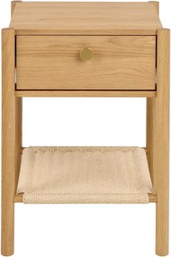 Szafka nocna w dekorze dębu w jasnym naturalnym kolorze Monfort – Actona