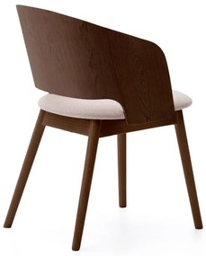 Brązowe krzesło Senoa – Kave Home