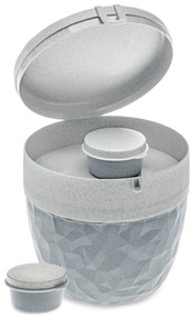 Śniadaniówka, pojemnik na sałatkę i sos BENTOBOX L, 3 elementy, KOZIOL