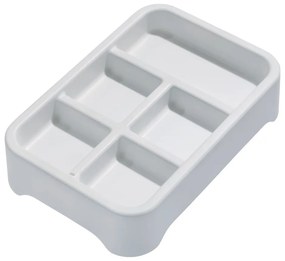 Szary organizer na biżuterię iDesign Eco Bin 5, 28,12x19,23 cm