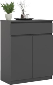 Komoda Naia 2+1 czarny mat