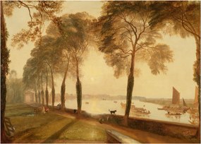 Obraz na szkle - Joseph Mallord William Turner, Mortlake Terrace, reprodukcje (70x50 cm)
