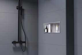 Półka wnękowa ścienna ze stali nierdzewnej NT206010X