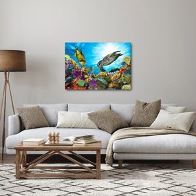 Obraz rafy koralowej (70x50 cm)