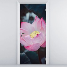 Fototapeta na drzwi - Różowe kwiaty (95x205cm)